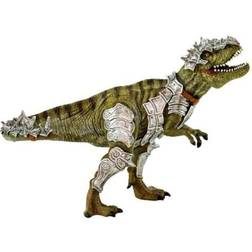 Safari Dinosaur T-rex Junior 16,5 X 11,4 Cm Gummigrön