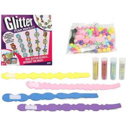 Uppsättning manuella aktiviteter Glitter Foam Bracelets 119916