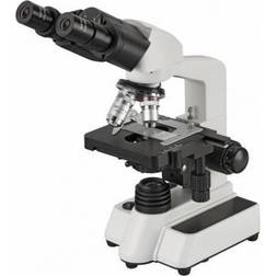 Bresser mikroskop Forskare 40-1000x aluminium vit/svart