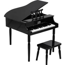 Vilac Black grand piano and stool (8370)