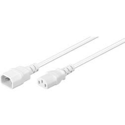 MicroConnect Power Cord C13 C14 3m White