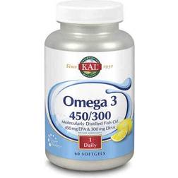 Kal Omega 3 Omega 3 Sojalecitin (60 uds)