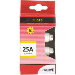 Proove Säkring 25A (DII) 4-pack