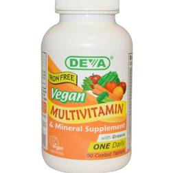 Deva Vegan Multivitamin & Mineral 90 st