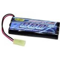 Carson RC Sport RC Batteripack (NiMh) 7.2 V 800 mAh Antal celler: 6 Stick Mini-Tamiya stickpropp