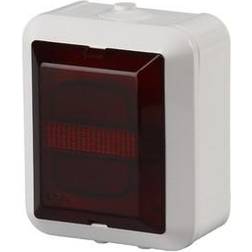 ABB 2661SW-12 Signallampa röd, utanpåliggande