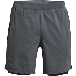 Under Armour Launch Run 2-in-1 Shorts Men - Pitch Gray/Black