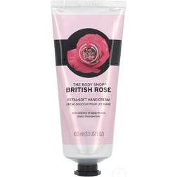 The Body Shop British Rose Petal-Soft Hand Cream 100ml