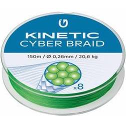 Kinetic 8 Braid 150m Fluo Green 0,20mm/15,0kg