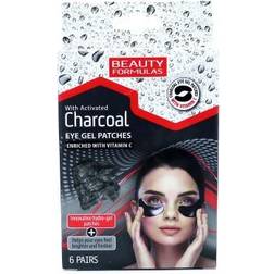 Beauty Formulas Charcoal Eye Gel Patches 6S