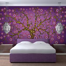 Arkiio abstrakt: träd (violett) 300x231
