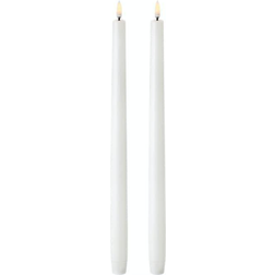 Uyuni Chandelier 3D Flame LED-ljus 35cm 2st