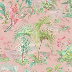 PiP Studio Tapet Palm Scene Pink från