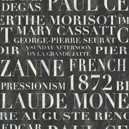 Tapet Wallquest French Impressionist Motiv/text FI70302
