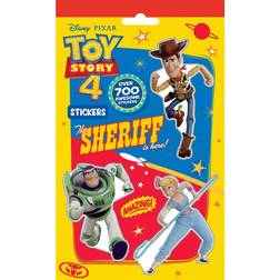 Toy Story 700st 4 Woody Buzz Stickers Set Klistermärken Multifärg