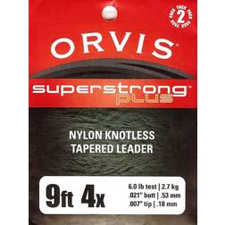 Orvis Super Strong Knotless Leaders OneColour 1X