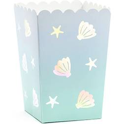 PartyDeco Popcornboxar Narwhal 6-pack