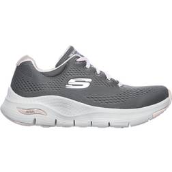Skechers Arch Fit Sunny Outlook W - Grey/Pink