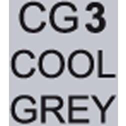 Touch Twin Brush Marker styckvis CG3 Cool Grey