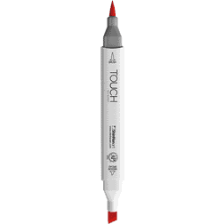 Touch Twin Brush Marker styckvis R1 Wine Red