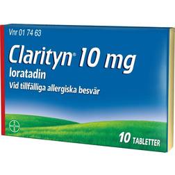 Clarityn 10mg 10 st Tablett