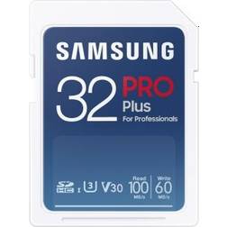 Samsung Pro Plus 2021 SDHC Class 10 UHS-I U3 V30 100/60MB/s 32GB