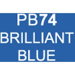 Touch Twin Brush Marker styckvis PB74 Brilliant Blue