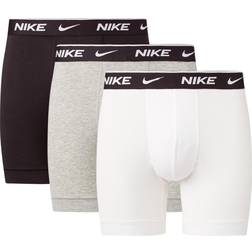 Nike Everyday Essentials Cotton Stretch Boxer 3-pack - Black/Grey