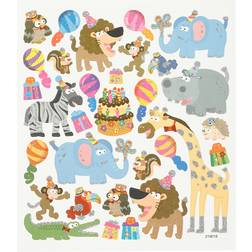 Creativ Company Stickers, djurens födelsedag, 15x16,5 cm, 1 ark