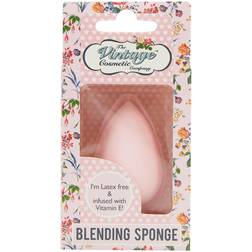 The Vintage Cosmetic Company s Teardrop Blending Sponge Infused with Vitamin E Pink