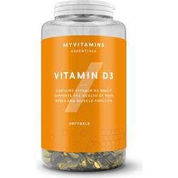 Myvitamins Vitamin D3 Softgels 360 st