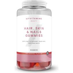 Myvitamins Vegan Hair, Skin & Nails Gummies 30servings Strawberry