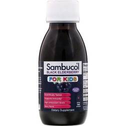 Sambucol Black Elderberry Syrup, For Kids, Berry Flavour, 120ml