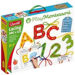 Quercetti Montessori Play Crossword ABC 123 2808