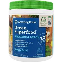 Amazing Grass Green SuperFood Alkalize & Detox 30 Servings