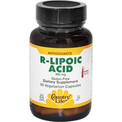 Country Life R-Lipoic Acid 100 mg 60 Vegetarian Capsules