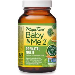 MegaFood Baby & Me 2 Prenatal Multi 120 st