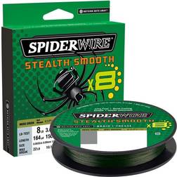 Spiderwire Stealth Smooth 8 150m Mörkgrön Flätlina