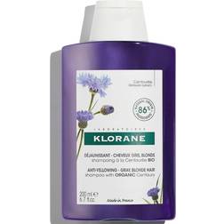 Klorane Anti-Yellowing Shampoo with Organic Centaury for White and Grey Hair 200ml