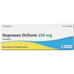 Naproxen Orifarm 250mg 20 st Tablett
