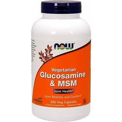 Now Foods Glucosamine & MSM Vegetarian 240 Vcaps