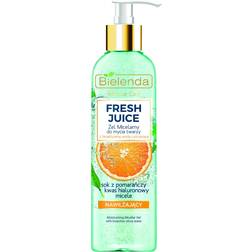 Bielenda FRESH JUICE moisturizing micellar gel with bioactive citrus water orange juice 190 g