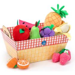 ABA Skol Learning Resources Leksaksmat i plysch Fruktkorg