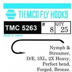 tiemco 5263 Nymph & Streamer #6