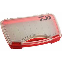 Daiwa Box 1 Compartment One Size Red Translucent
