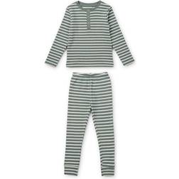 Liewood Wilhelm Pyjamas Set - Blue Fog/Sandy (LW14304-0957)