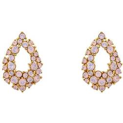 Lily and Rose Petite Alice Earrings - Gold/Opal