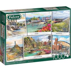 Galt Welcome to Wales 1000 Pieces