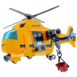 Simba Dickie 203302003 Action Series Rescue Helicopter, Yellow