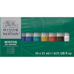Winsor & Newton Winton Oljefärg Tub 21 ml 10-set